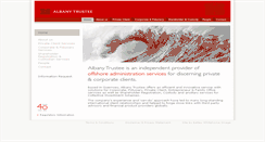 Desktop Screenshot of albanytrustee.com